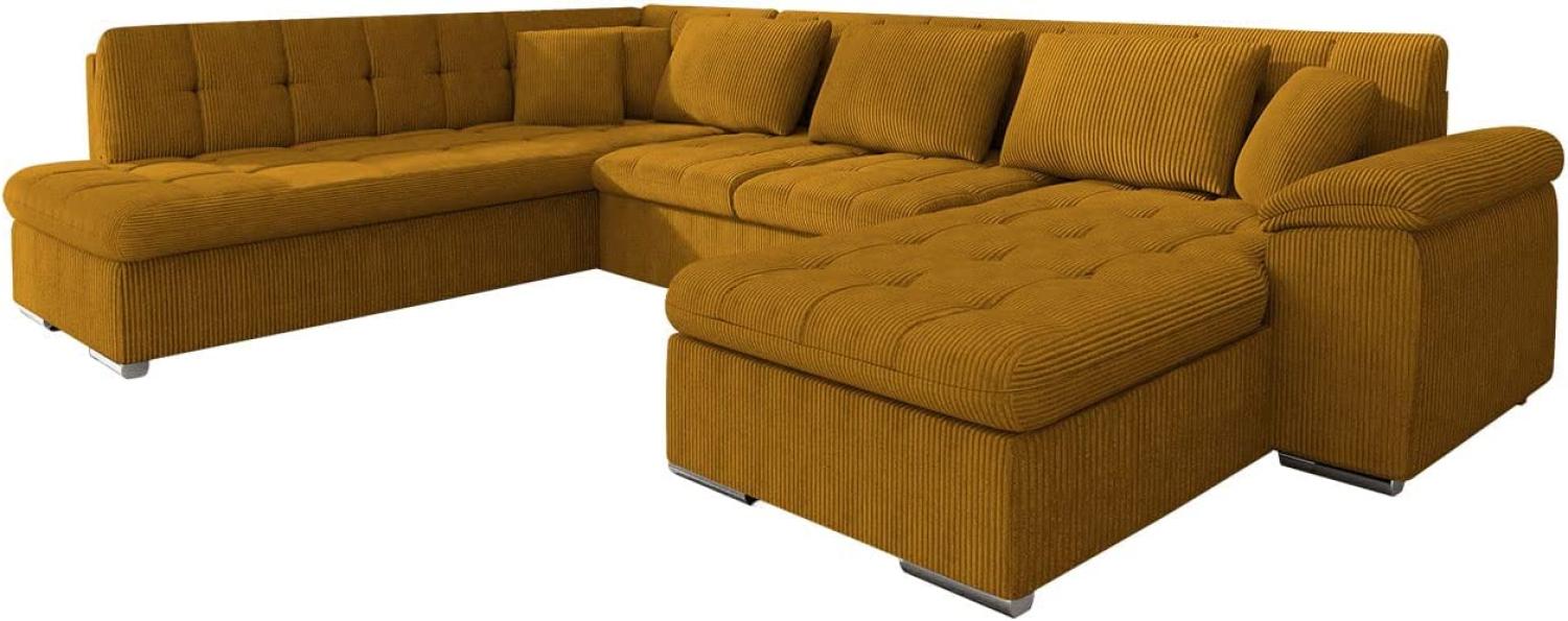 Ecksofa Niko Cord (Farbe: Poso 1, Seite: Rechts) Bild 1