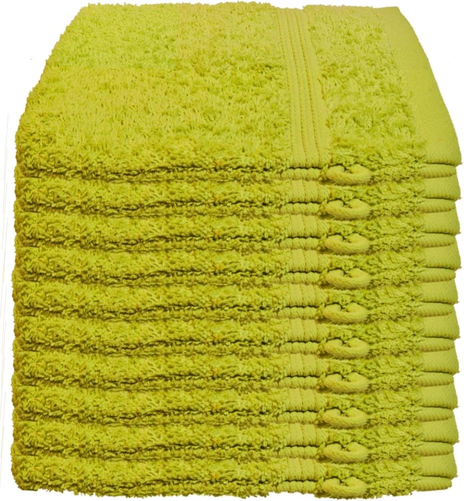 Julie Julsen Waschhandschuh 10-Waschhandschuh-Limette-Waschhandschuh 15 x 21 cm (10-tlg) Bild 1