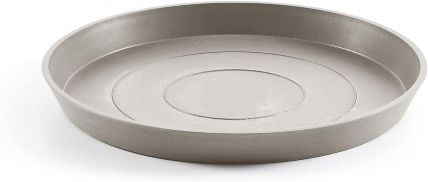 ECOPOTS Blumentopfuntersetzer ROUND SAUCER Taupe, BxTxH: 44,5x44,5x3,5 cm Bild 1