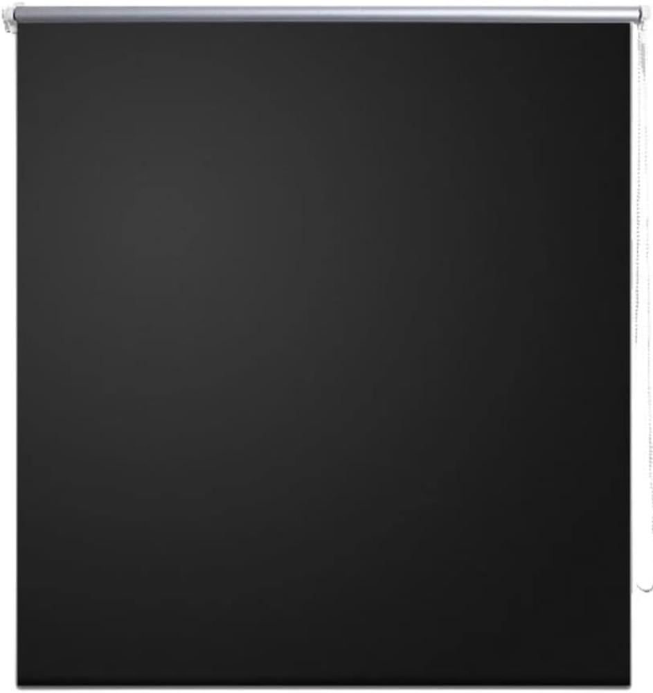 Verdunkelungsrollo 160 x 175 cm schwarz 240143 Bild 1