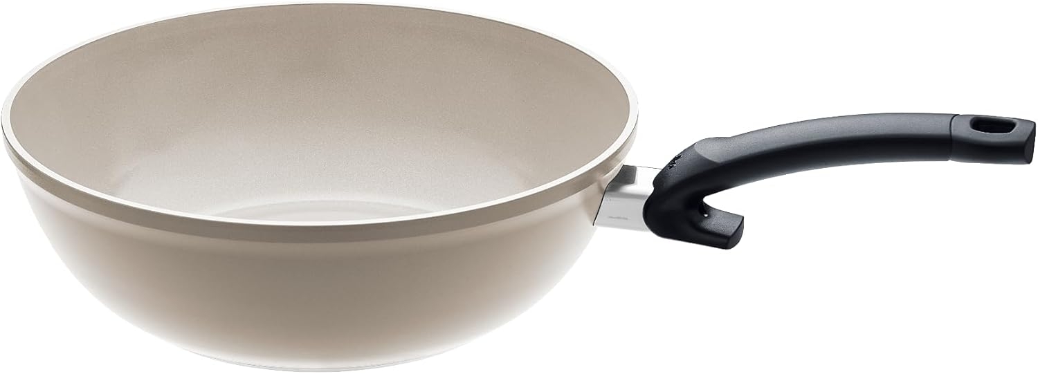 Fissler Wok Ceratal®, Aluminium (1-tlg), ceratal Beschichtung, cookstar Allherdboden, Made in Germany Bild 1