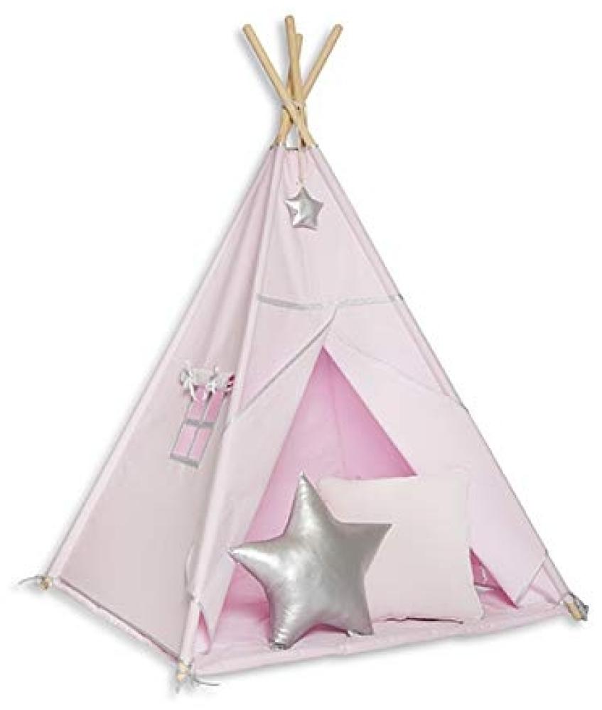 Fun with Mum 'Silver Pink' Tipi Set Bild 1