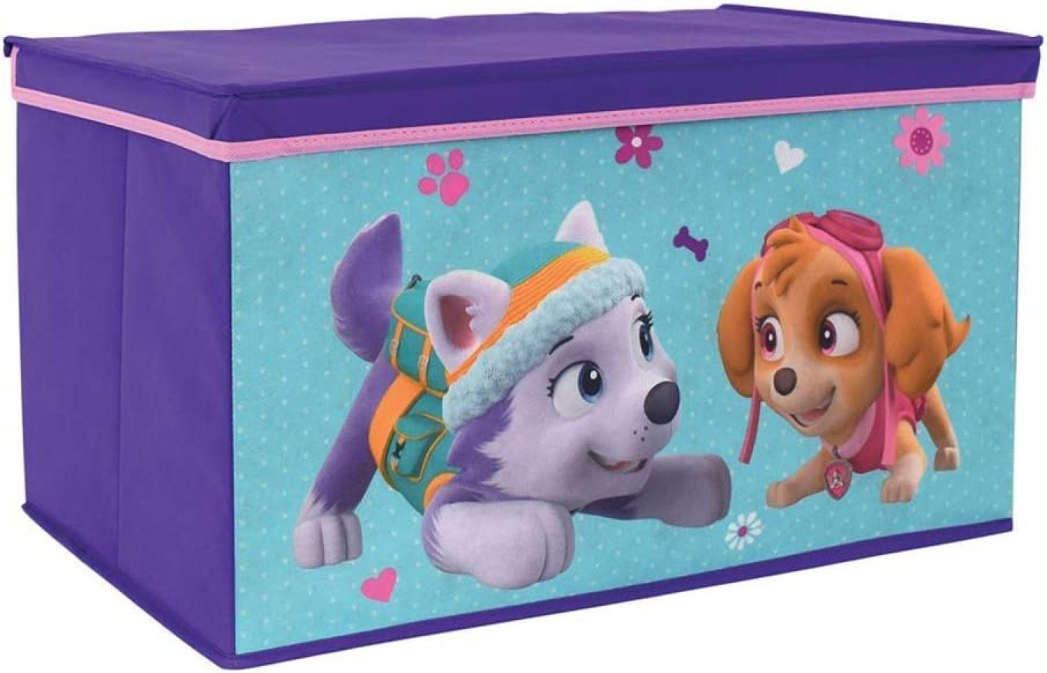 Jemini Fun House 712724 Paw Patrol Kinder Spielzeugkiste faltbar, blau, à partir de 3 ans Bild 1