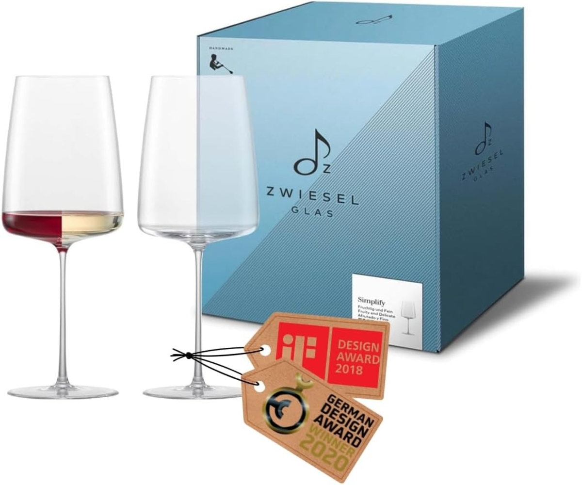 Zwiesel Glas SIMPLIFY Weinglas fruchtig & fein 2er Set Bild 1
