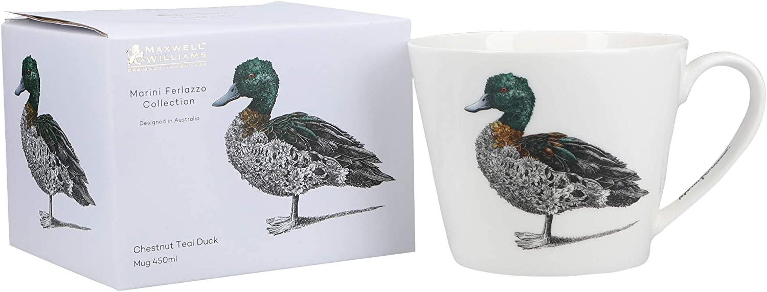 Maxwell & Williams DX0564 Becher 450 ml MARINI FERLAZZO Duck, Porzellan, in Geschenkbox Bild 1