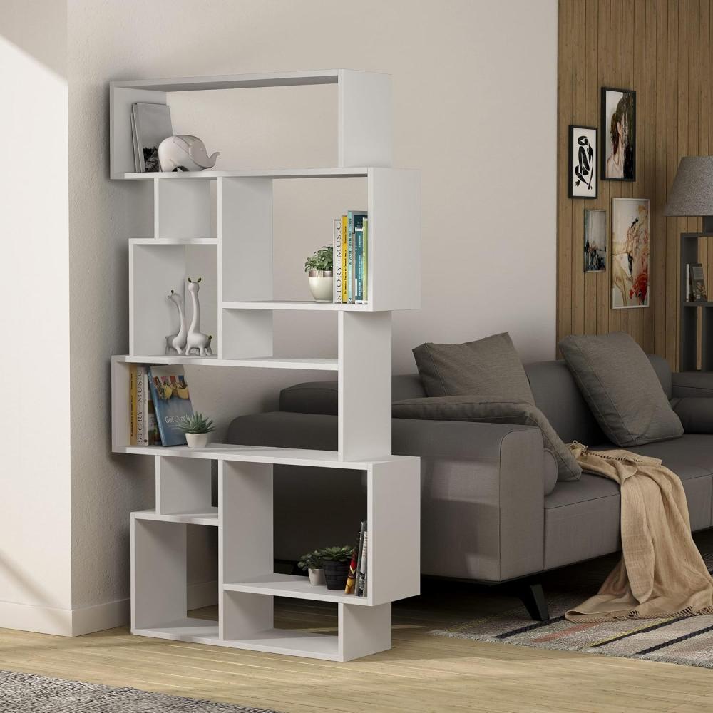 Decortie Bücherregal Karmato, Modernes Bücherregal Display Unit, 96 x 25,5 x 168,5 cm Bild 1