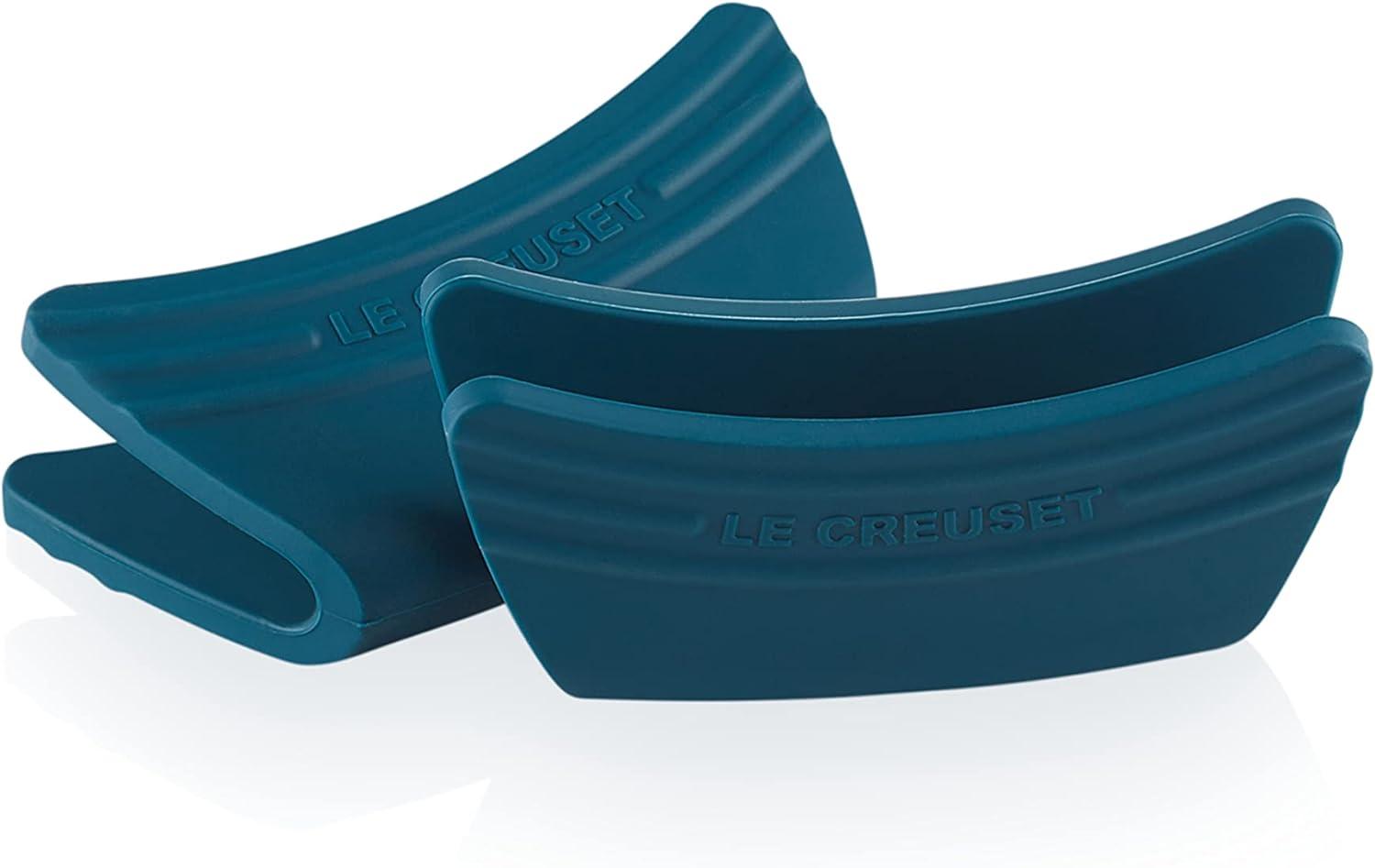 Le Creuset Silikon-Griffschutz (2er-Set) Deep teal Bild 1