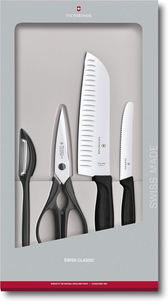 Victorinox Swiss Classic Kitchen Set 4 tlg. Küchenmesser Bild 1