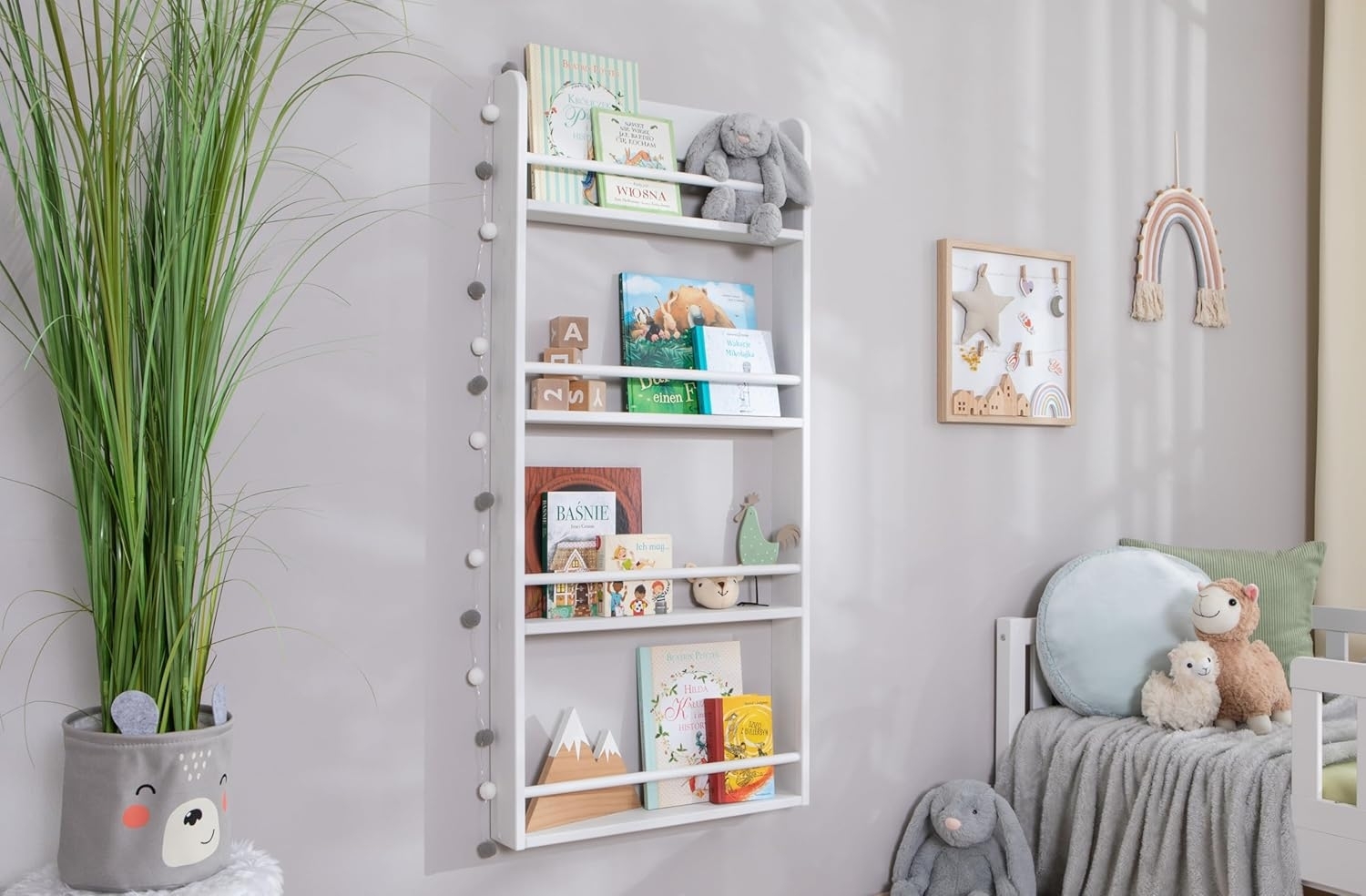 Kinderzimmer Bücherregal Toni Kiefer Massiv Bild 1