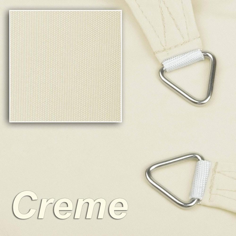 hanSe® Marken Sonnensegel 100% Polyester Rechteck 2x4 m Creme Bild 1