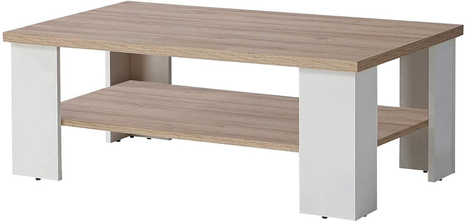 Forte 'Elara' Couchtisch, Weiß matt/Bianco Bild 1