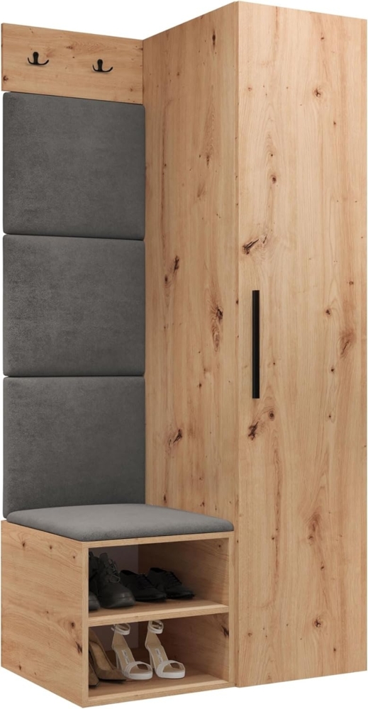 Garderoben-Set Mapreni III (Farbe: Artisan Eiche, Manila 16) Bild 1