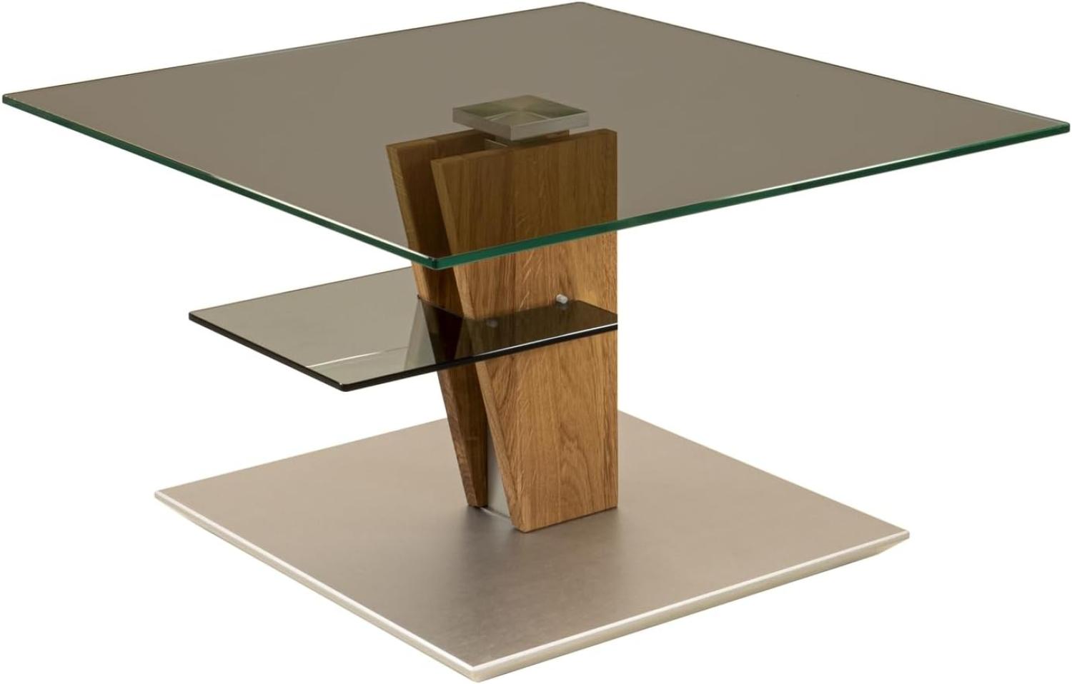 Couchtisch Celine 70x70x47 höhenverstellbar Wildeiche/Parsol 16243 Bild 1