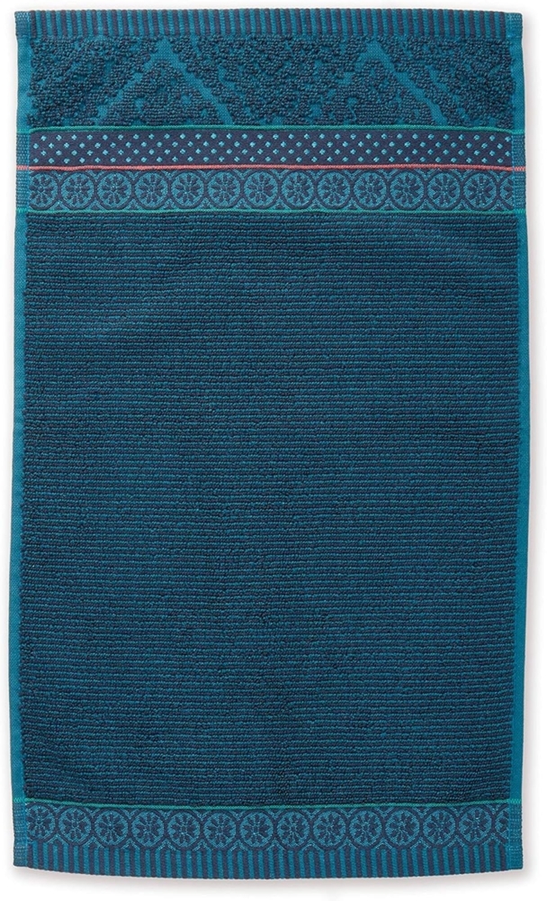 PiP Studio Handtuch Soft Zellige_Dark Blue_UV_UV_55x100 1 Handtuch 55x100 cm, Frottier (1-St) Bild 1