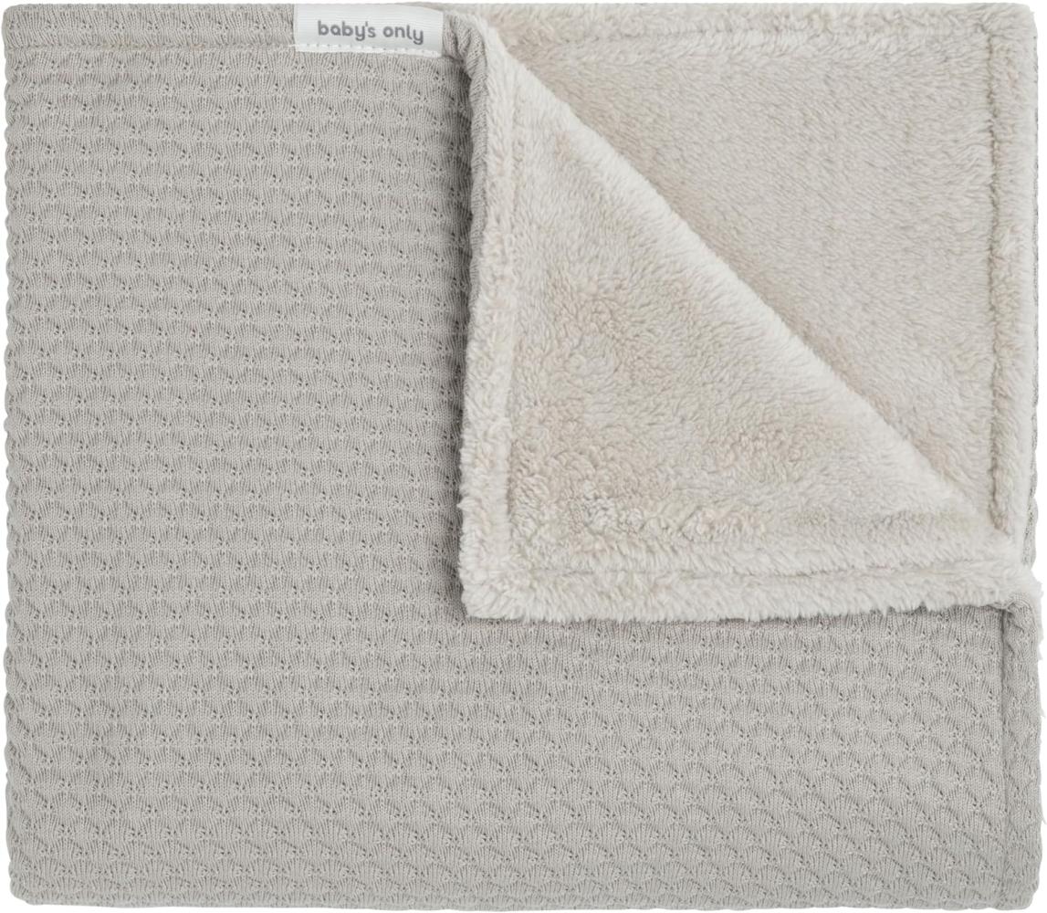 Baby’s Only Sky Teddy Babydecke Urban Taupe 70 x 95 cm Grau Bild 1