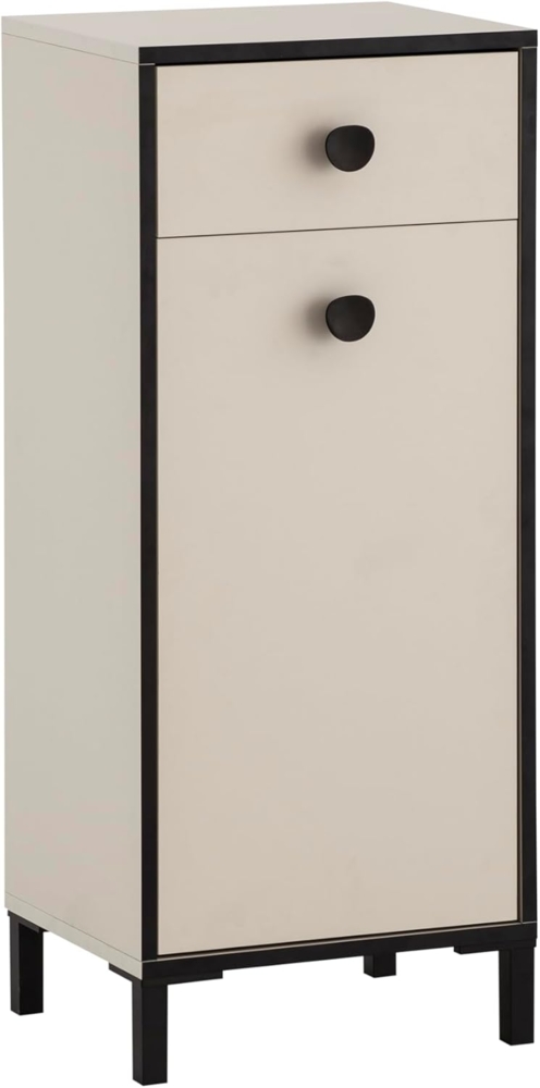 Schildmeyer Highboard Edda, Breite 40,3 cm, eine Tür & eine Schublade, Made in Germany Bild 1
