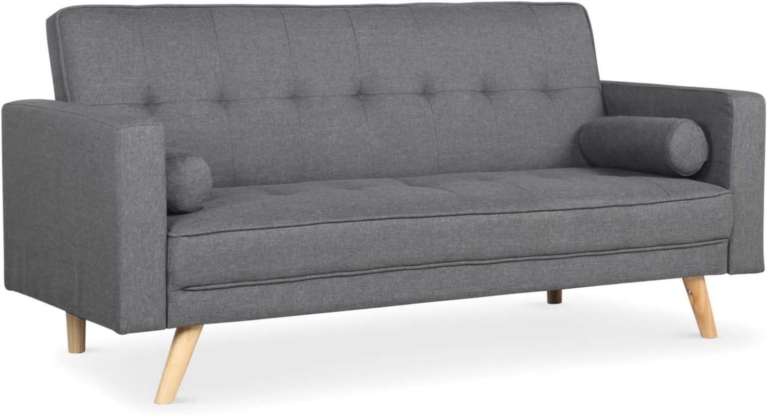 Menzzo Slow Sofa, Stoff, Dunkelgrau, 186 Bild 1