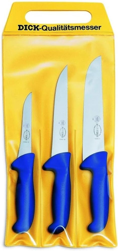 Dick Messer Set ErgoGrip 3-teilig (Ausbeinmesser 13cm, Stechmesser 18cm, Blockmesser 21 cm, HRC 56°) 8255300 Bild 1