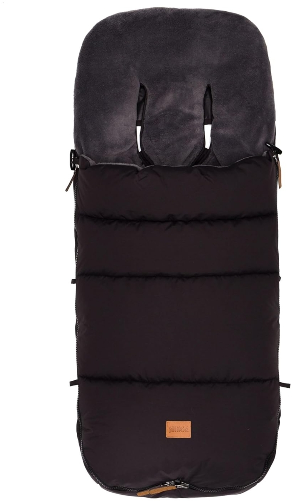 Fillikid Fußsack Fillikid Winterfußsack Kinley Exklusiv für Kinderwagen, Buggy und Sportwagen, warmer Winterfußsack waschbar mit Rundum Reißverschluss und Gurtschlitze wind- und wasserabweisend als Mumienform Bild 1