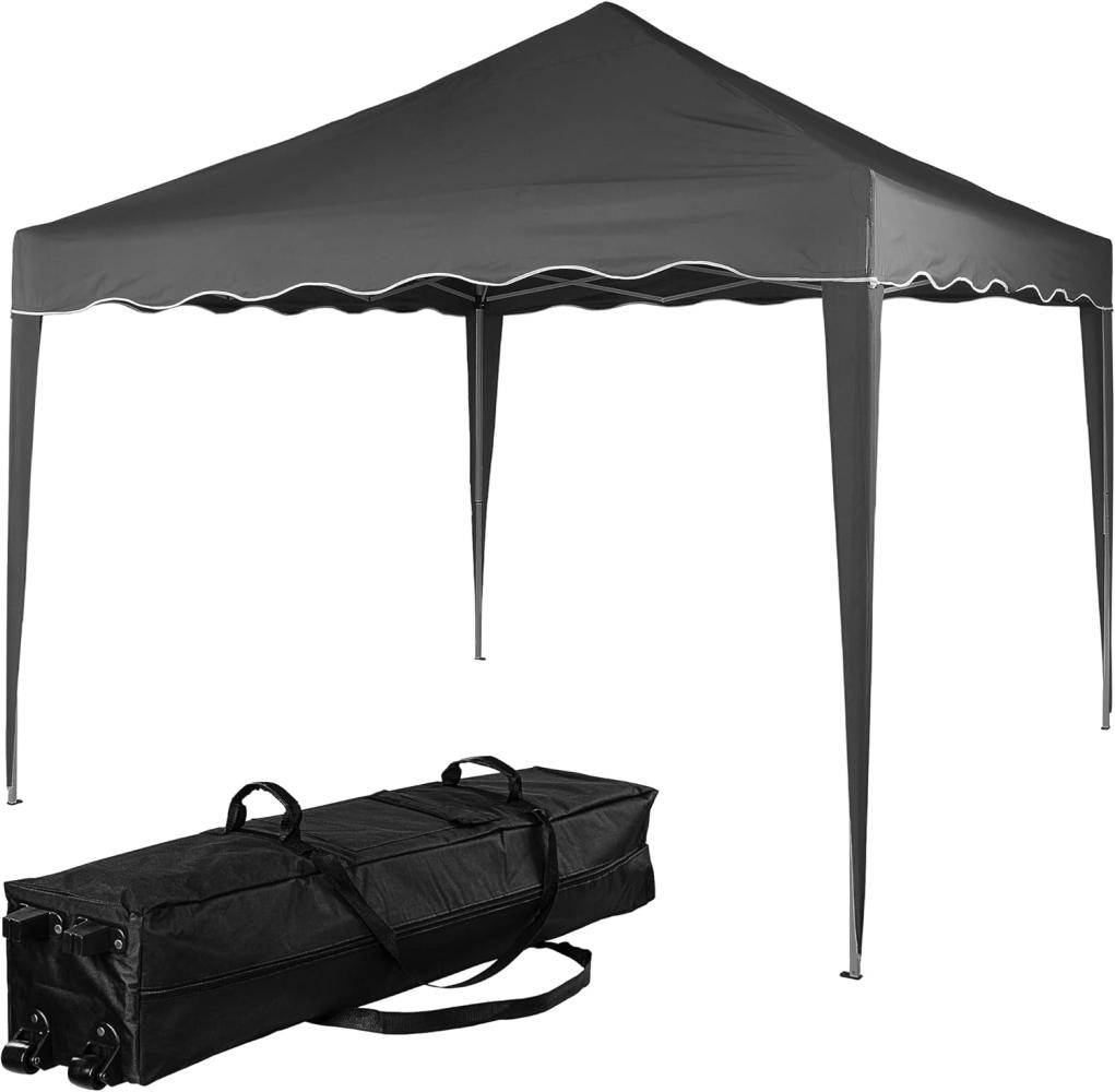 INSTENT® Pavillon 3 x 3 m Basic wasserdicht UV Schutz 50+, anthrazit Bild 1