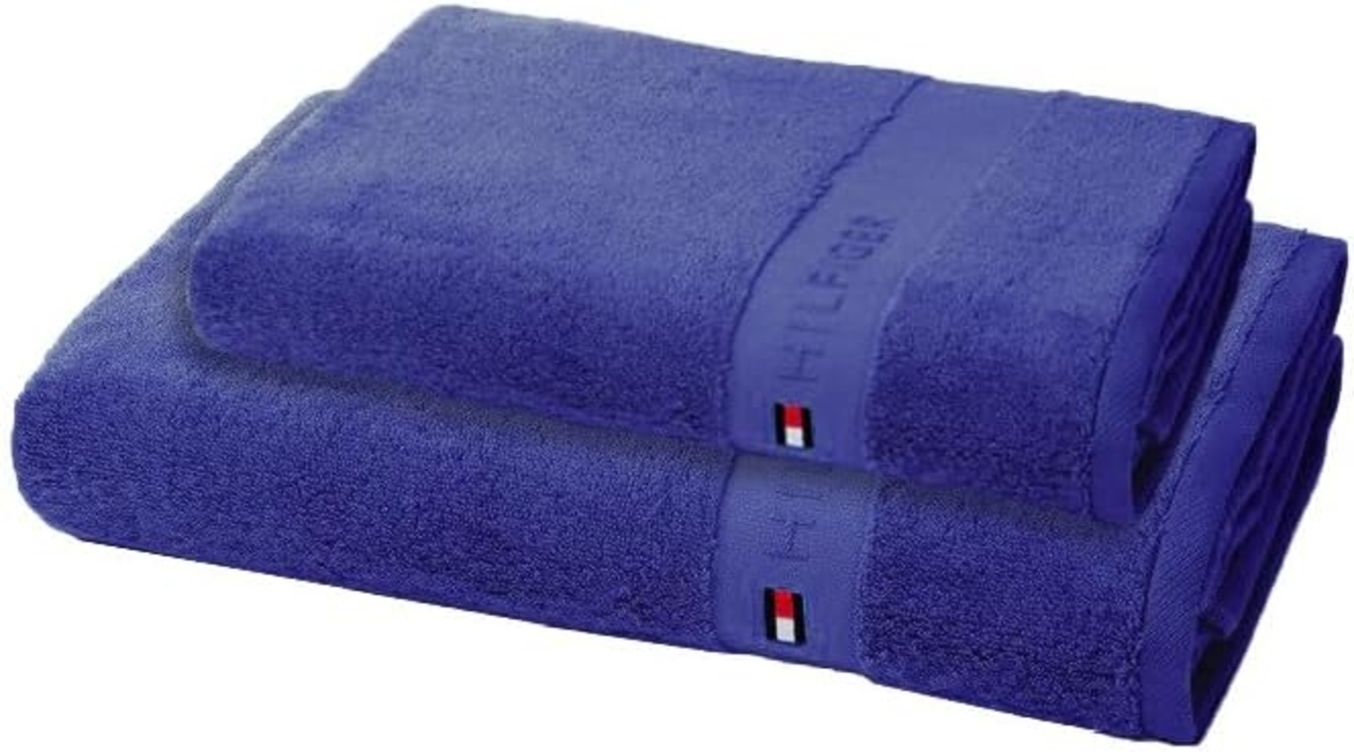 Tommy Hilfiger Handtücher Uni|Gästetuch 40x60 cm| electric Bild 1