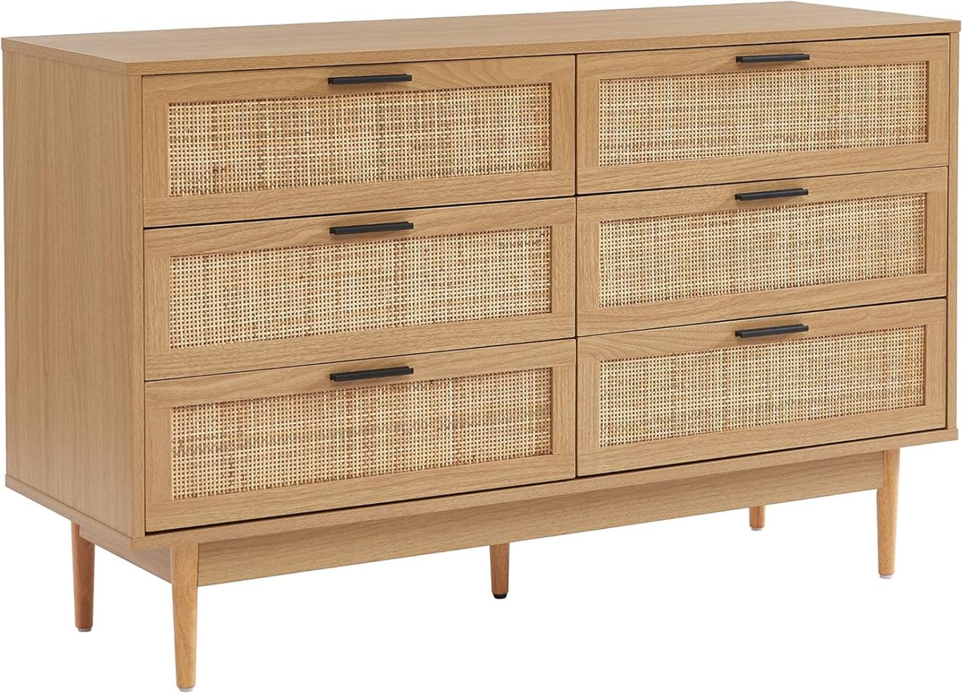 BAÏTA Amana Kommode, Holzwerkstoff, buchenholz, L120cm Bild 1