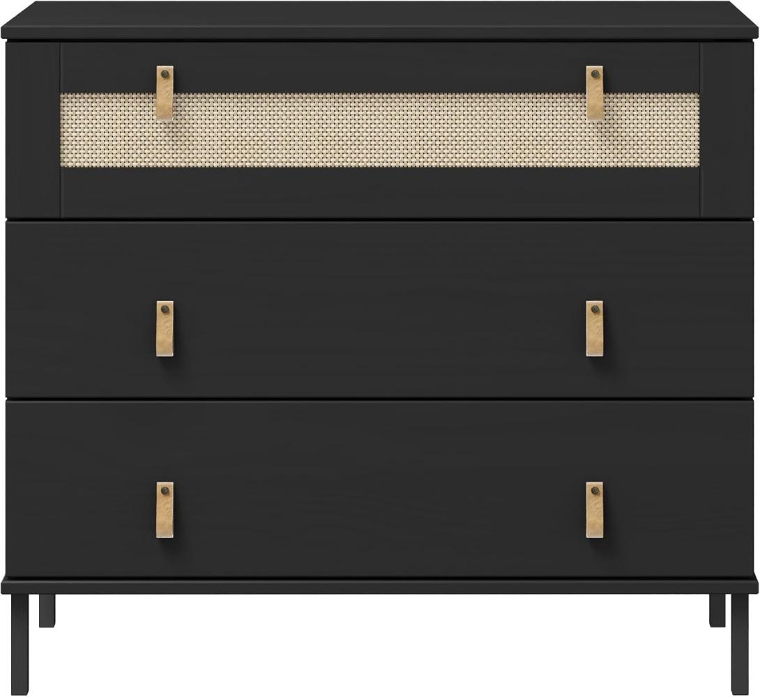 Woodroom Sideboard Valenica, Kiefer massiv lackiert, BxHXT 90x80x40 cm Bild 1