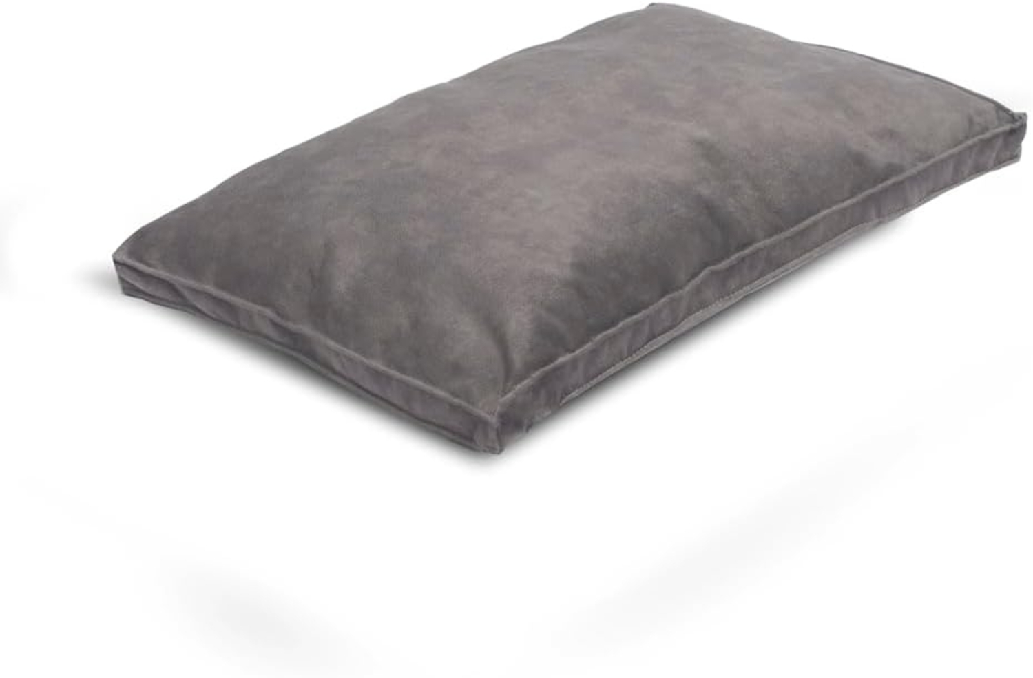 Letti Moderni Haustierbett Soffy Kiss 90x110 Höhe 6 cm Grau – Luxuriöser Schlafkomfort für Ihr Haustier - 90x110x6 Bild 1