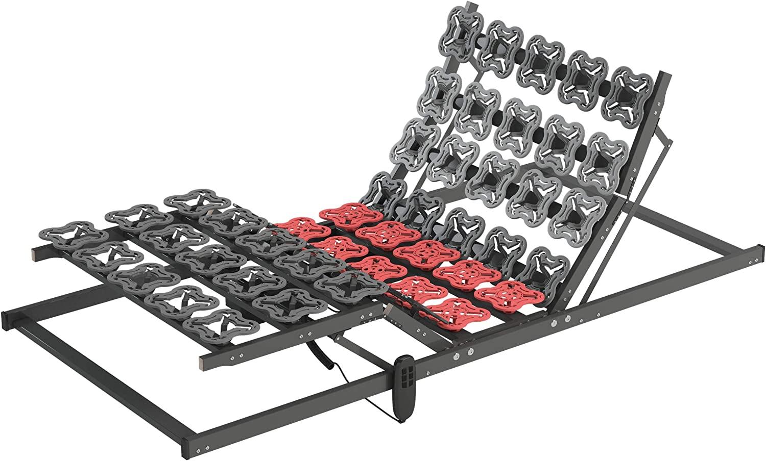 TerraMed T-Flex 90x200cm, elektrischer Lattenrost mit flexiblen Teller Modulen Bild 1