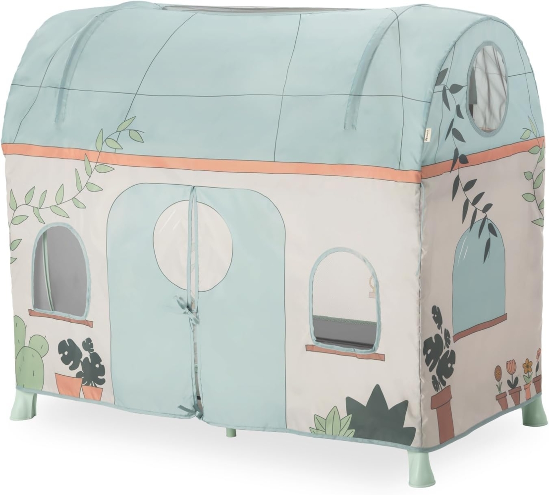 Travel Bed Cover / Spielüberwurf für Reisebetten Plants Bild 1