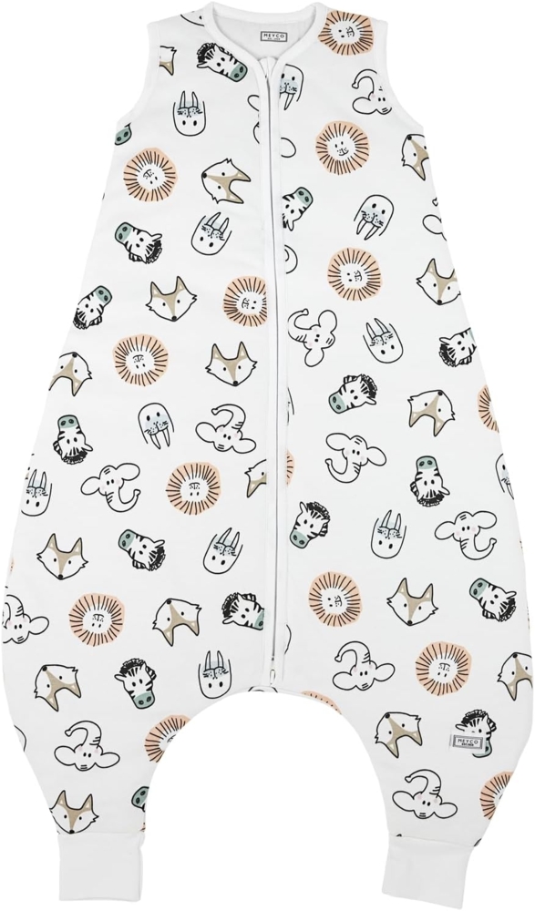 Meyco Animal Jumper Schlafsack Größe 80 Weiß Bild 1