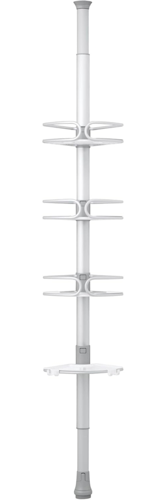 OXO Good Grips Duschregal Teleskop-Duschregal aus Aluminium mit 4 Ablagen, 1-tlg. Bild 1