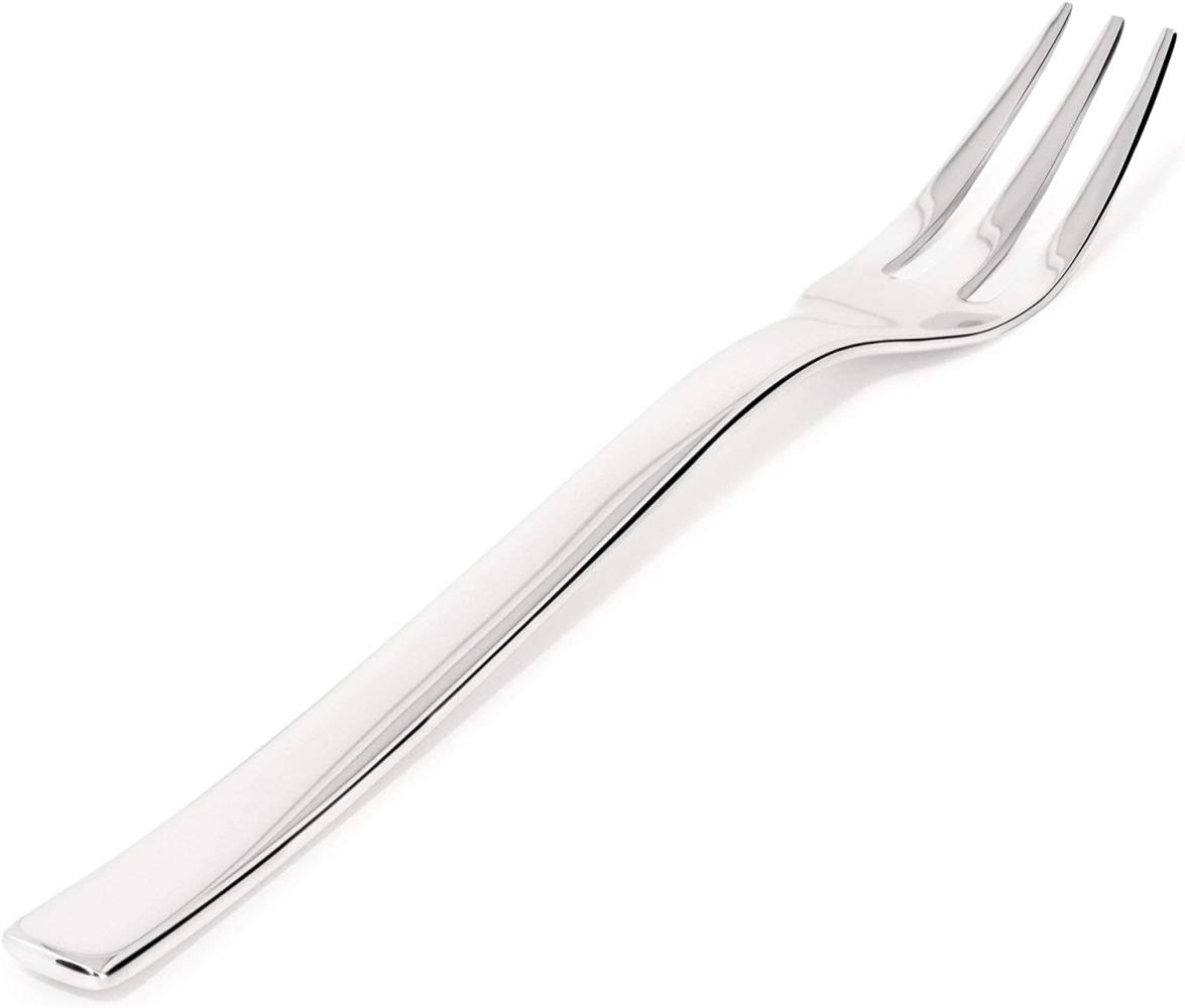 Alessi Ovale Tafelgabel, Edelstahl, Silber, 20 x 4 x 2. 5 cm, 6-Einheiten Bild 1