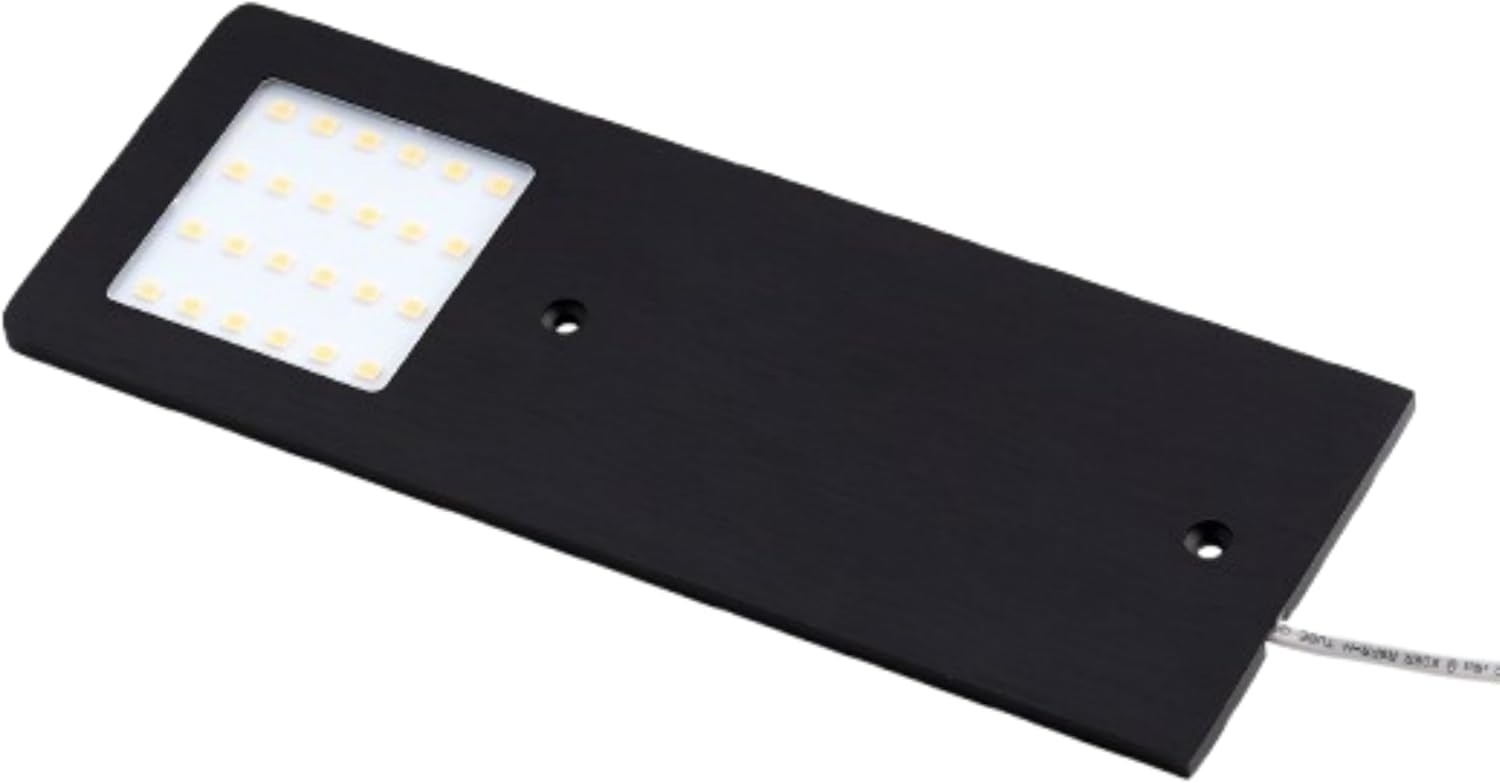 Loevschall Unterbauleuchte LED | Unterschrank Beleuchtung Küche | Led spot 3-Kit | LED Deckenleuchte Für Das Küche | LED Deckenspots | Modern Küchenbeleuchtung, Black, 190x70 Bild 1