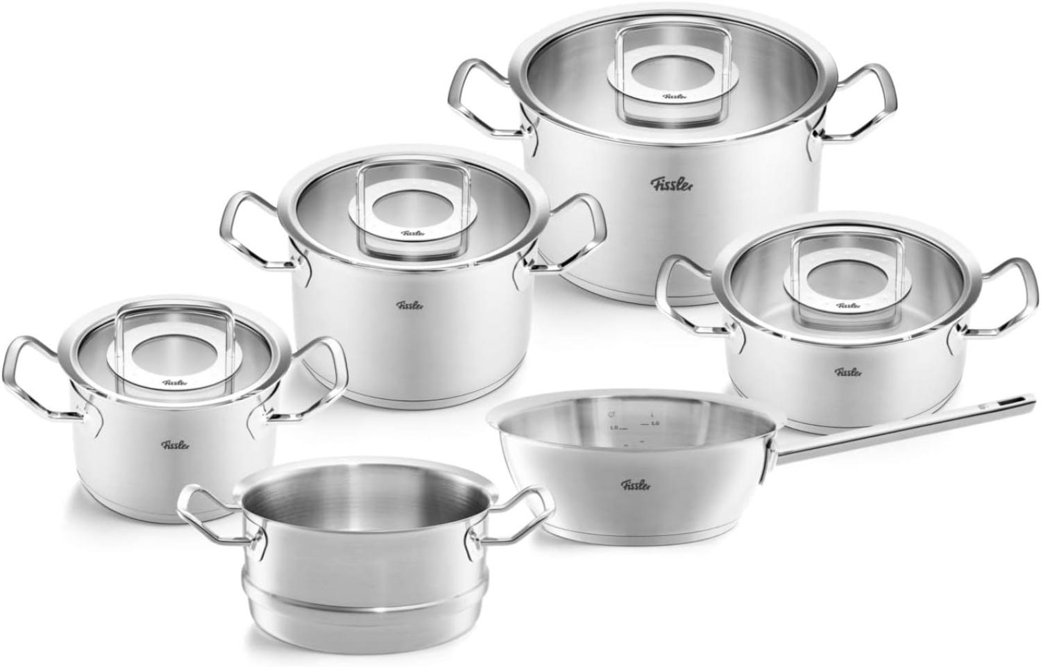 Fissler Topfset Original-Profi Collection 6-teilig Glasdeckel Bild 1