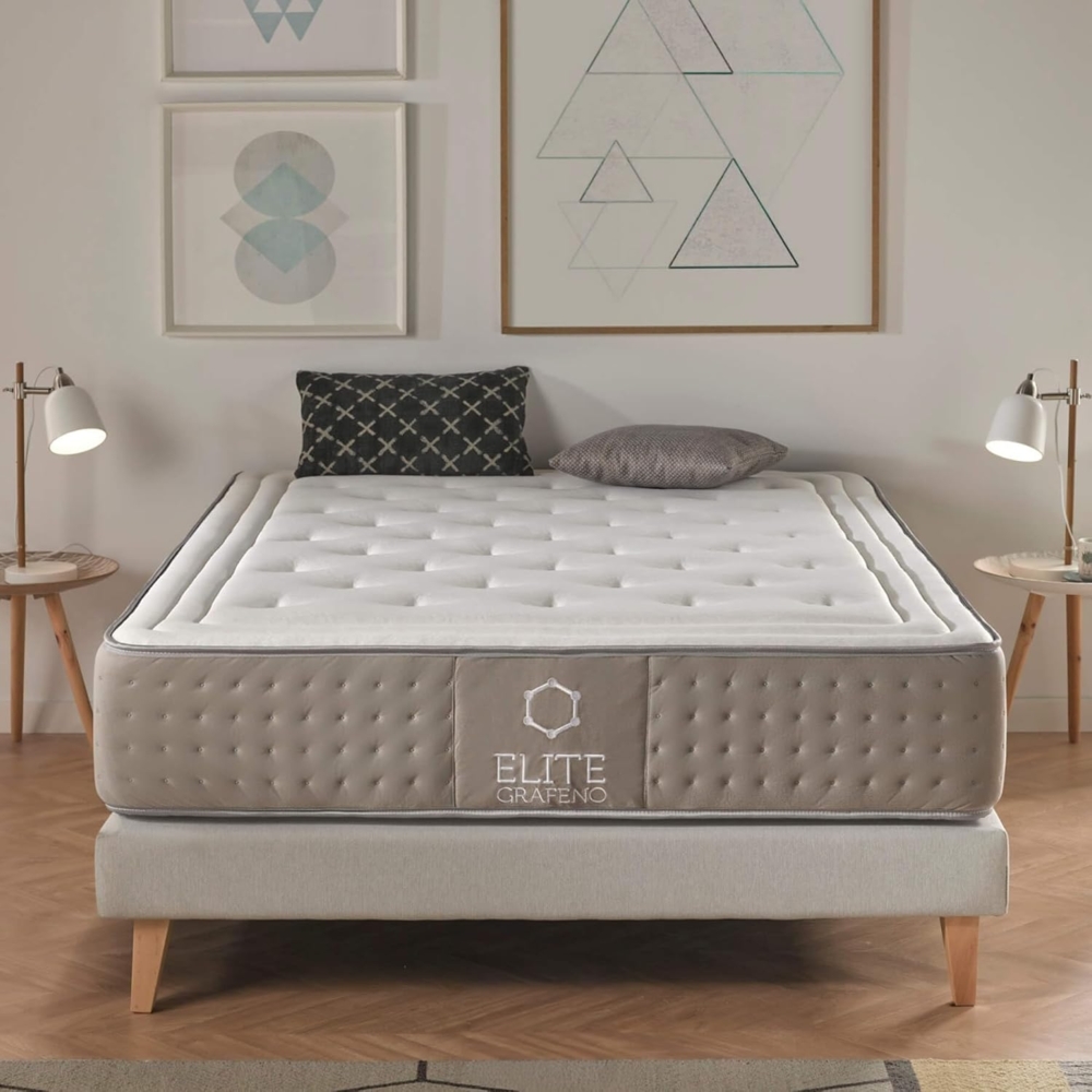 Dreaming Kamahaus Matratze, Stoff, Viskoelastisch, Polyurethan, 135x190 cm Bild 1