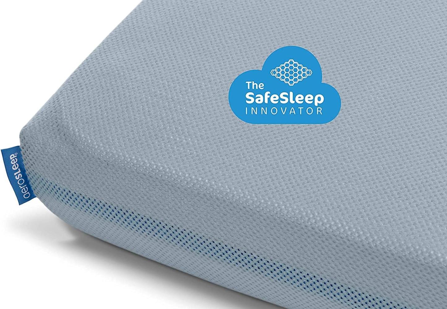 AeroSleep Spannbettlaken blau, 70x140 cm Bild 1