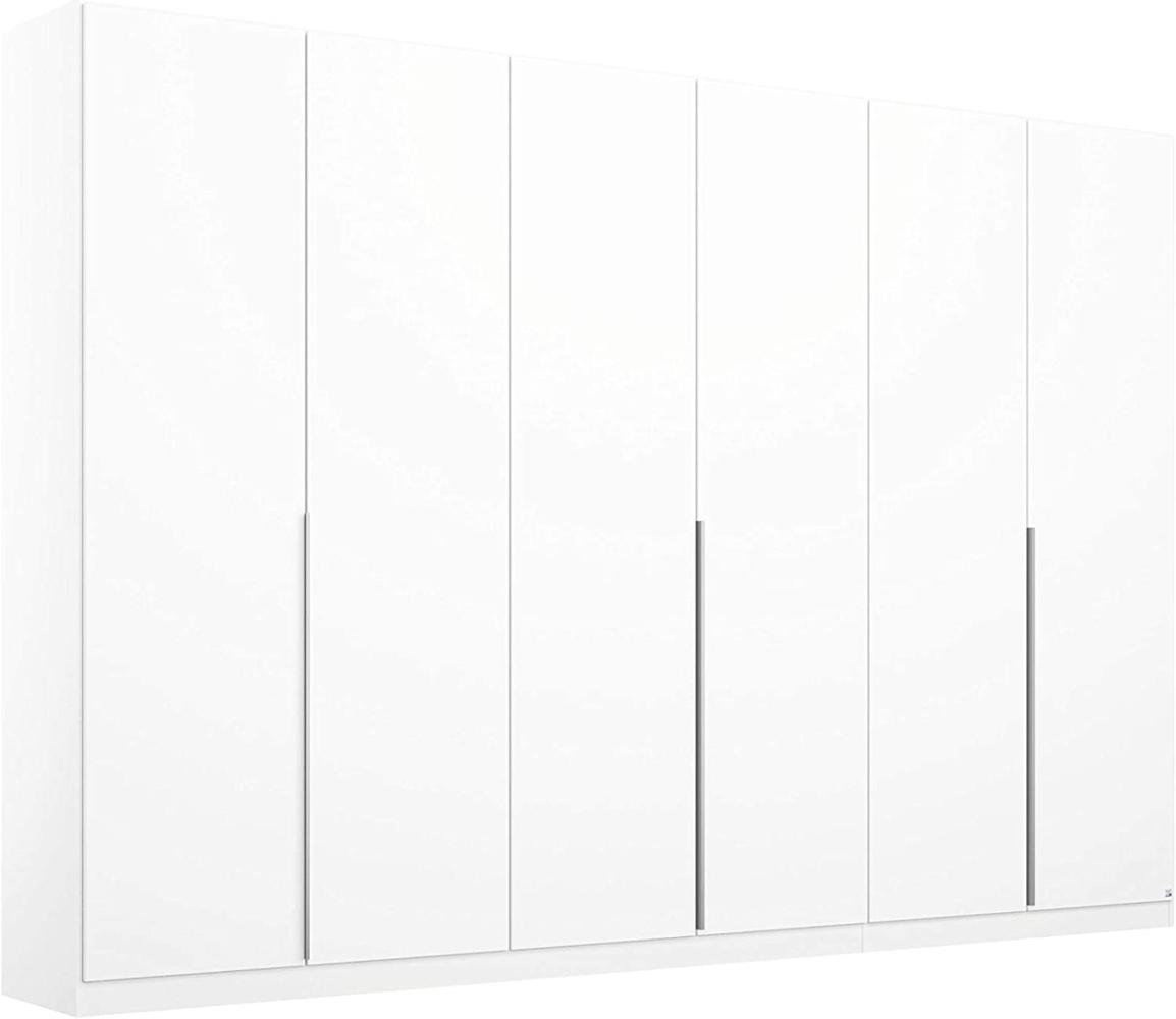 Rauch Möbel Alabama Schrank Kleiderschrank Drehtürenschrank Weiß 6-türig inklusive Zubehörpaket Classic 3 Kleiderstangen, 9 Einlegeböden BxHxT 271x229x54 cm Bild 1