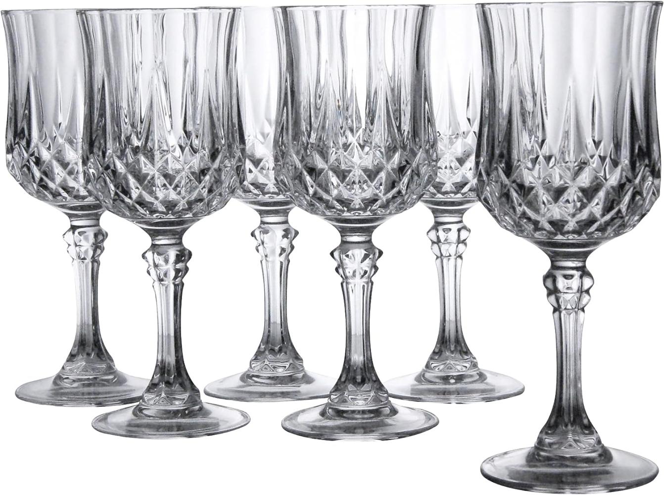 Weinglas Cristal d’Arques Paris Longchamp Durchsichtig Glas 170 ml 6 Stück (Pack 6x) Bild 1