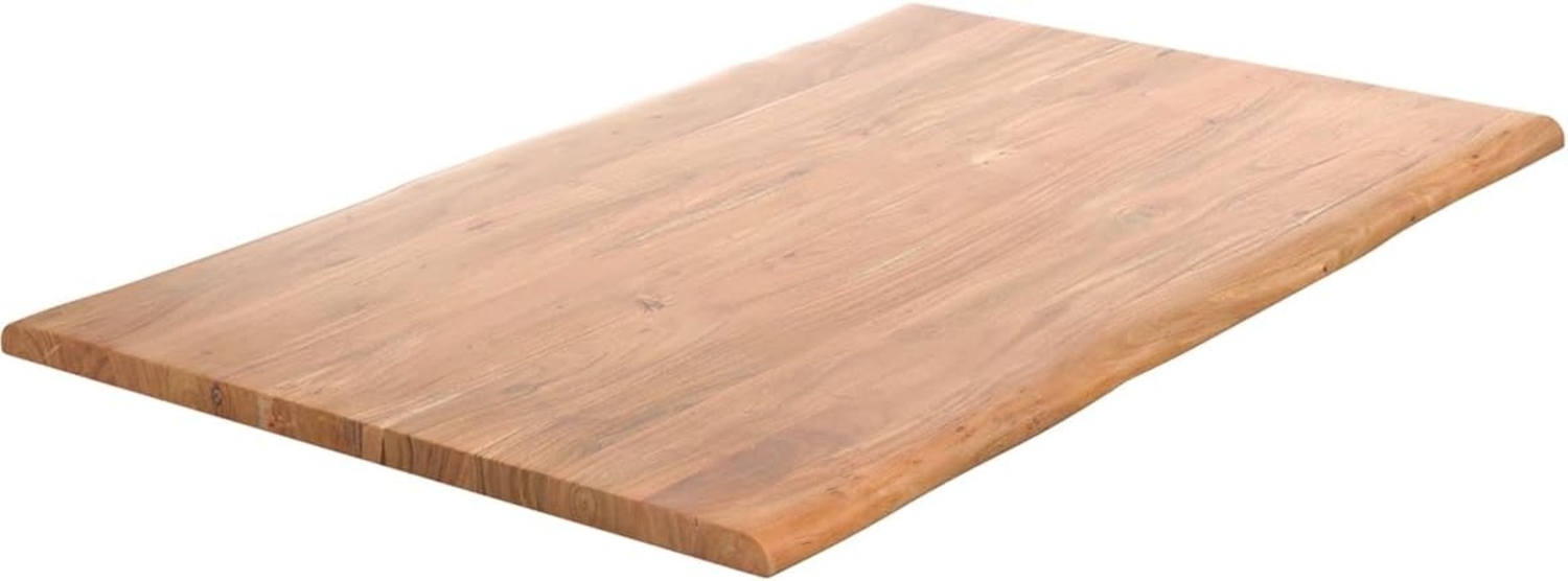 Esstischplatte Edge 140x90cm S Akazie Natur Live-Edge Bild 1