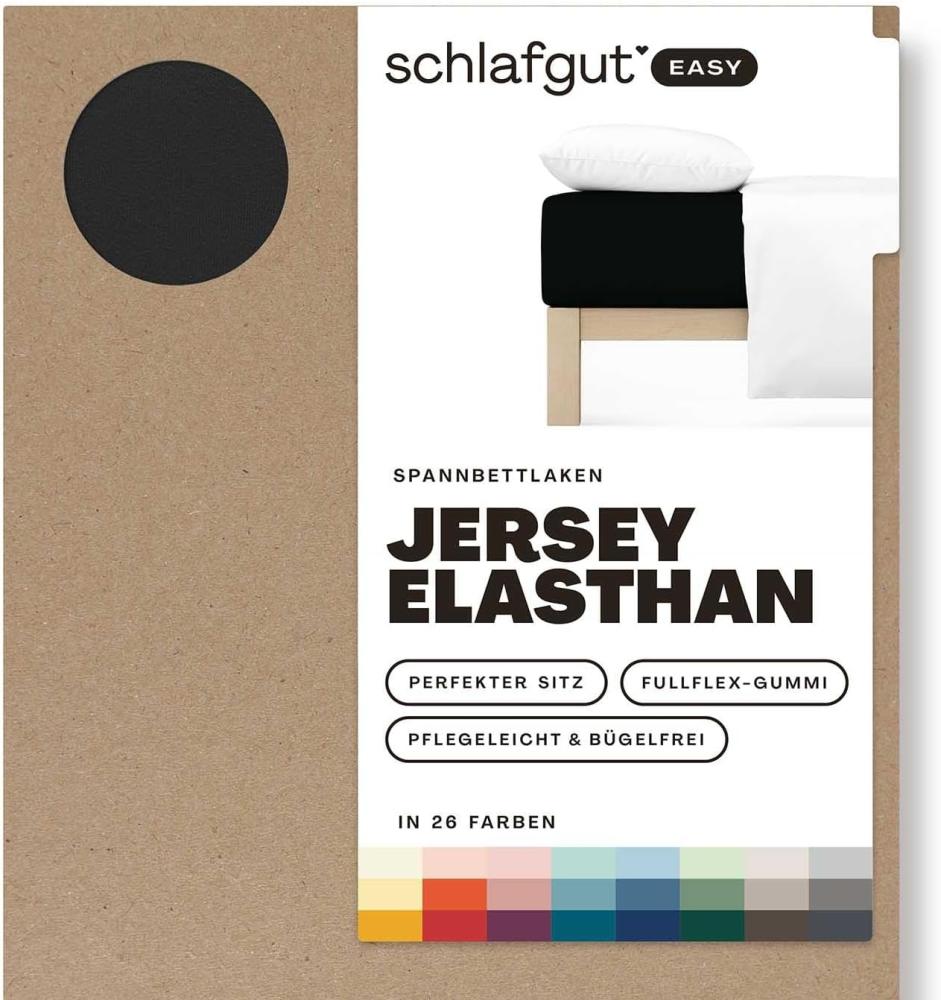 Schlafgut Spannbettlaken EASY Jersey Elasthan, Jersey, Gummizug: rundum, (1 Stück), MADE IN GREEN by OEKO-TEX® Bild 1