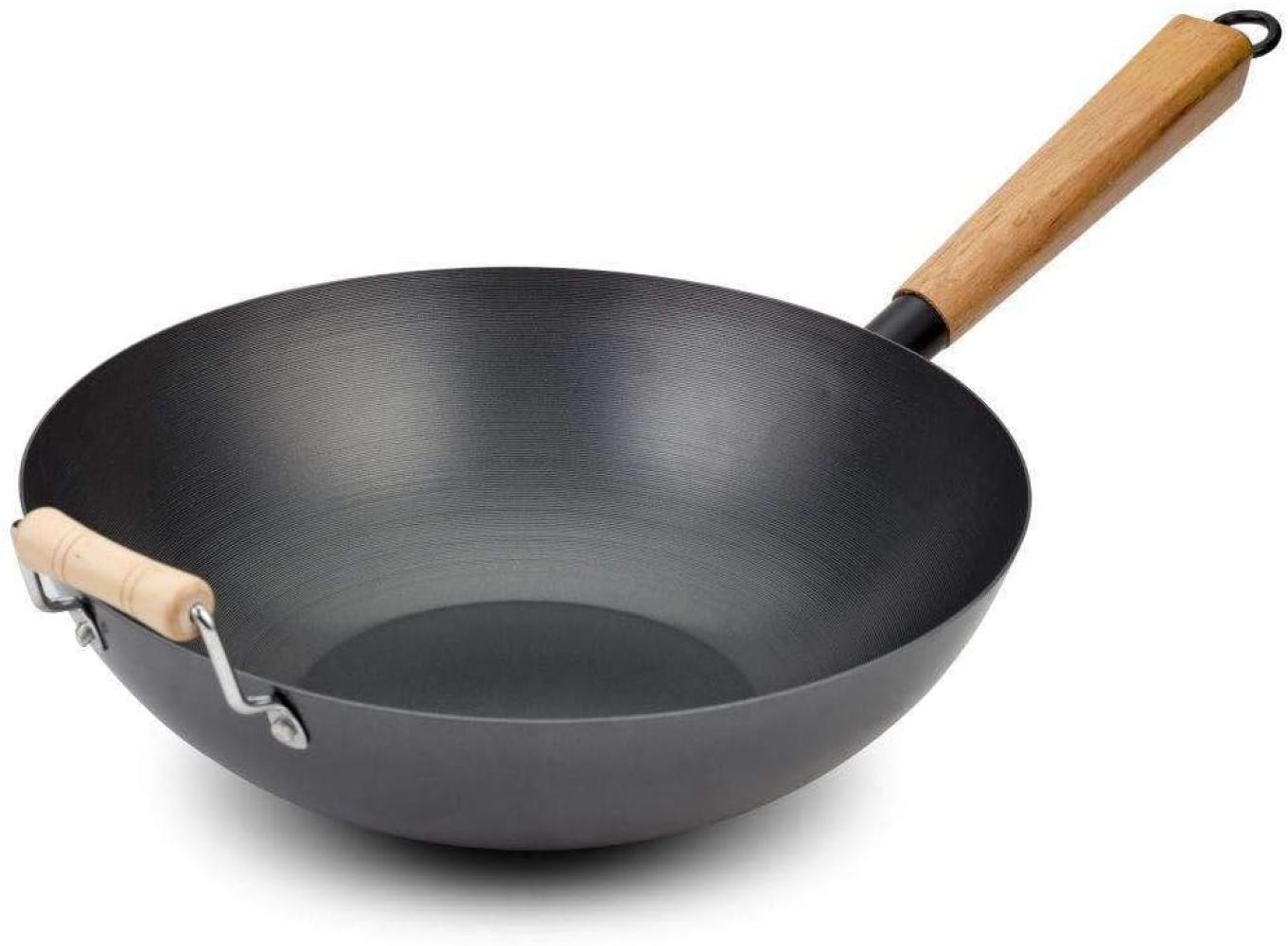 Frying pan NAVA STEEL WOK STEEL KANTONIAN CHINESE 35cm Bild 1