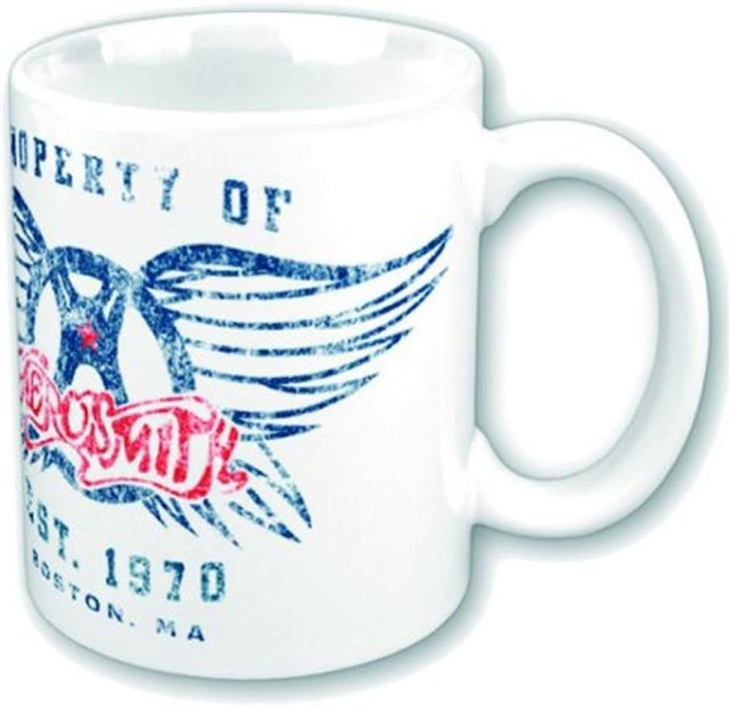 empireposter Aerosmith Property of Logo Keramik Tasse Größe Ø8,5 H9,5 cm Bild 1