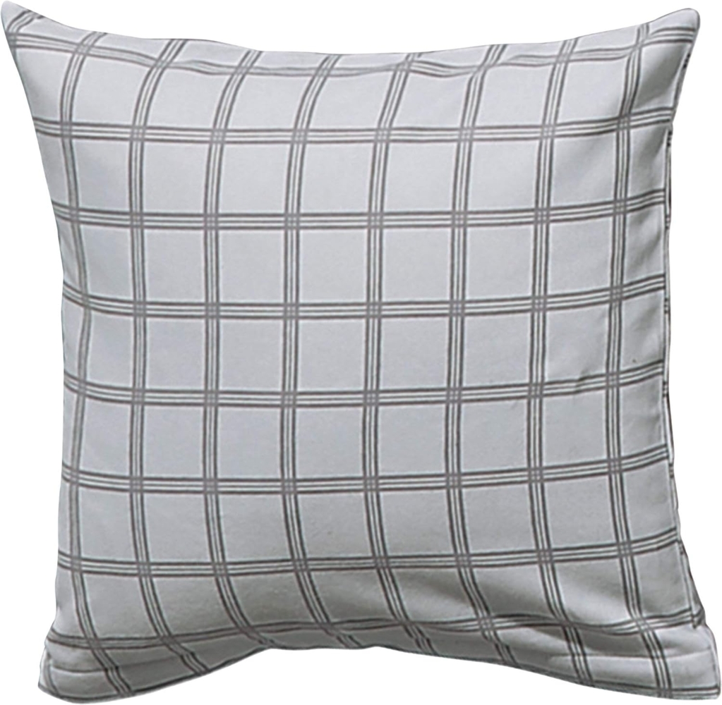 Erwin Müller Kissenbezug Kuschelkissenbezug, (1 Stück), Flanell Karo Bild 1