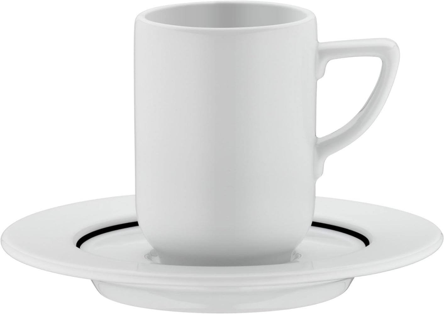 WMF Espressotasse, mit Untertassenn Michalsky Tableware, dekotiert Porzellan, spülmaschinengeeignet Bild 1