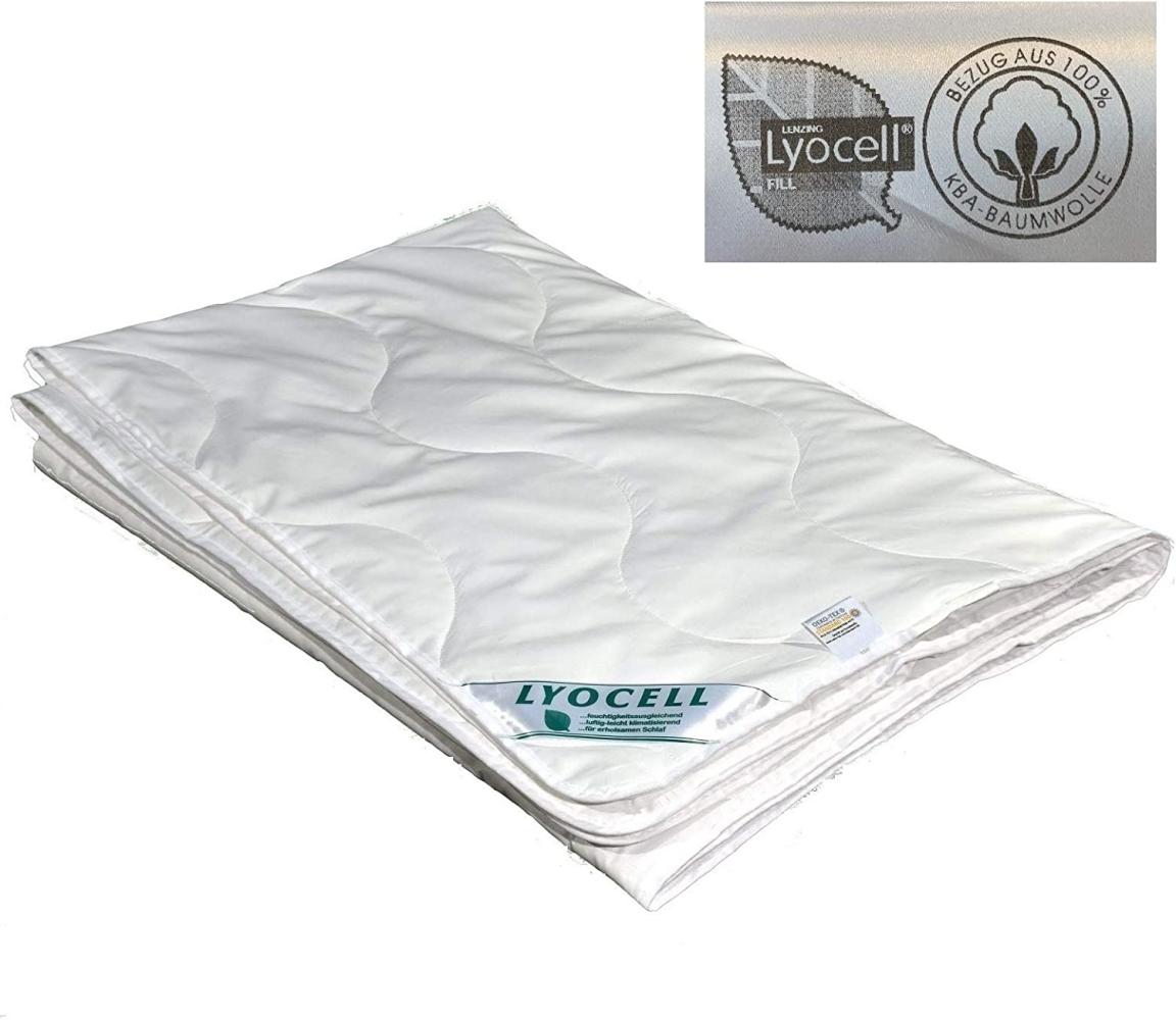 Sommerdecke super leicht Lyocell Tencel kbA kontr. bio Anbau 100% Natur 155x220 cm 500 g FG Bild 1