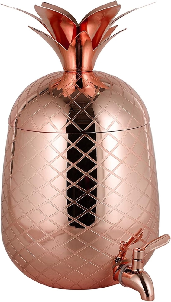 Echtwerk Ananas Getränkespender 4,7L Kupfer Bild 1