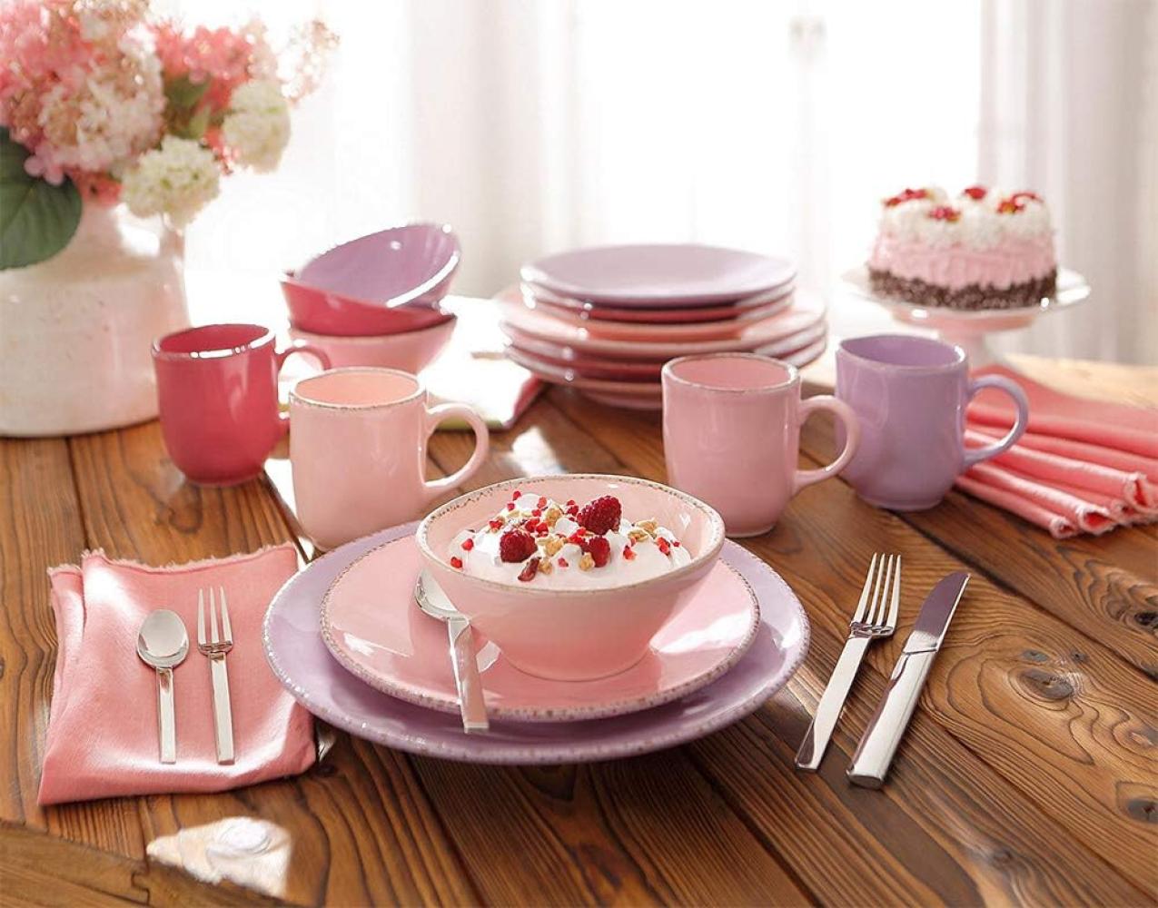 CreaTable 22126 PINK LADY Kaffeebecher 30 cl, flieder / Steingut / Becher Bild 1