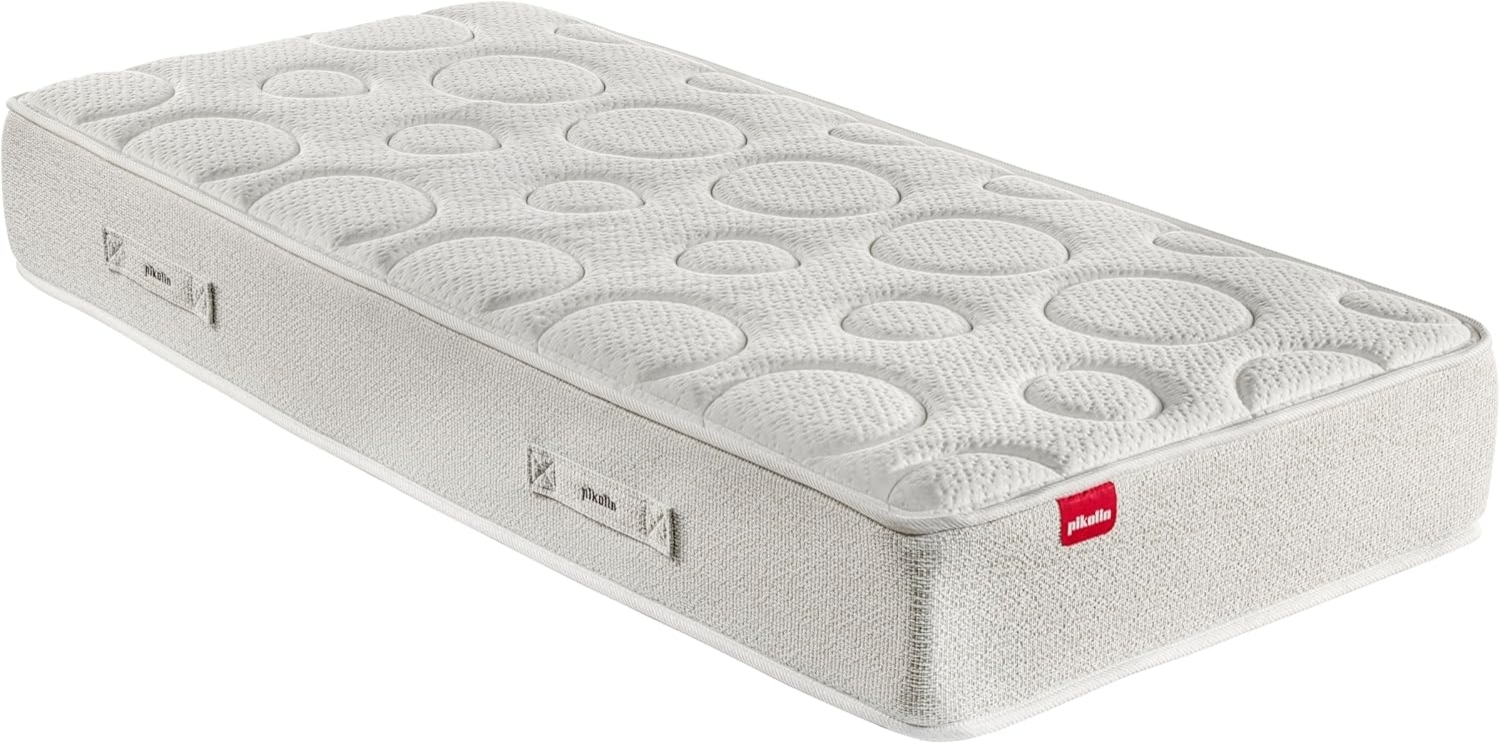 PIKOLIN – Premium-Matratze 80x190 cm, 28 cm Höhe – Hotelmatratze – Taschenfedern Adapt‑Tech® + viskoelastischer Memory-Schaum – 2 Seiten – dreifach hygienische Barriere – gerollt – hergestellt in Bild 1