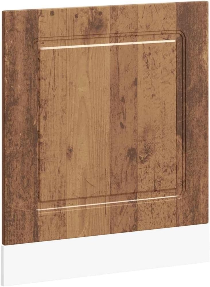 vidaXL Geschirrspülerblende Kalmar Altholz-Optik 60x1,5x67 cm 853665 Bild 1